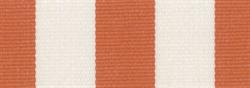 <b>Sunbrella Solids</b> 5636 B:137cm orange / hvid 