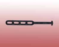 Gummistrop knab L:380mm